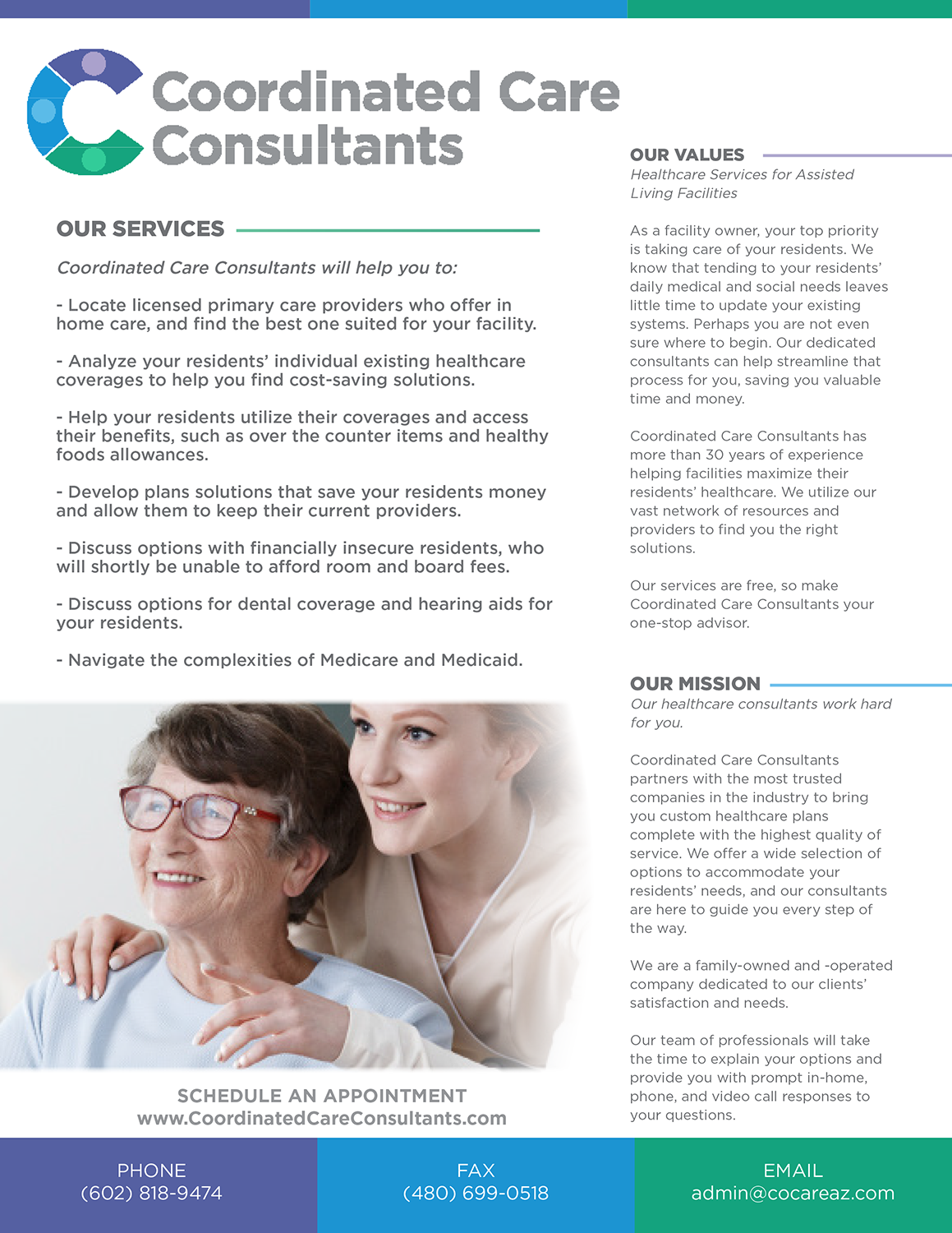 Coordinated Care Consultants Flyer